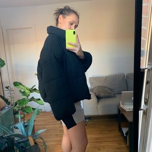 COPY - Zara oversized puffer jacket